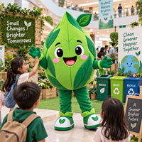Costume de mascotte personnalisé en matériau EVA écologique pour la promotion d'événements, fabricant OEM/ODM avec des designs personnalisés, adultes unisexes