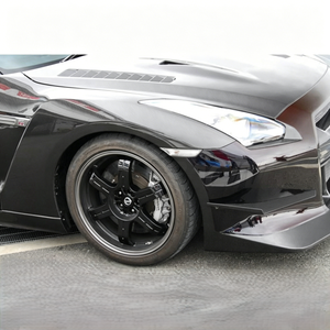 Nuevos Guardabarros Delanteros de Fibra de Carbono Seca, Estilo OEM de Fábrica, Acabado Brillante, Ajuste Directo con Pernos para Nissan GT-R R35 2008-2016 - Product Image 4