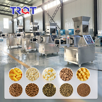 Ligne d'extrusion d'aliments pour poissons et crevettes en acier inoxydable durable, efficace et hygiénique pour les fermes aquacoles