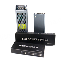 Transformateur LED étanche IP67 pour extérieur, ultra-fin, à sortie unique, 220V vers 12V DC, 100W 120W 150W 200W, alimentation électrique