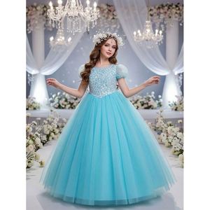 open lace back dress Portrait Collection Red Rose Princess Gown – Only Little Once main image 1