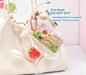 Cubos de Hielo de Frutas Realistas, Juguete Antiestrés con Formas de Frutas, Cubo de Silicona Transparente, Alivio del Estrés para Niños Unisex de 5 a 7 Años - Product Image 4