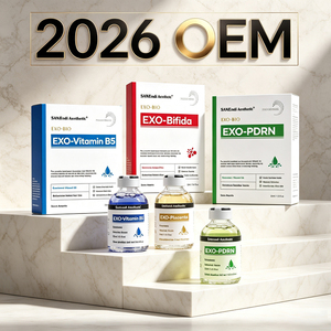 เซรั่มไฮยาลูรอนิก แอซิด อีเอ็กซ์ ไบโอ เปปไทด์ สำหรับขายส่งทั่วโลก ผลิตโดย OEM  ผสมสารสกัดจากบิฟิดา พลาเซนต้า บี5 พีดีอาร์เอ็น กลูต้าไธโอน ช่วยเติมความชุ่มชื้น - Product Image 3