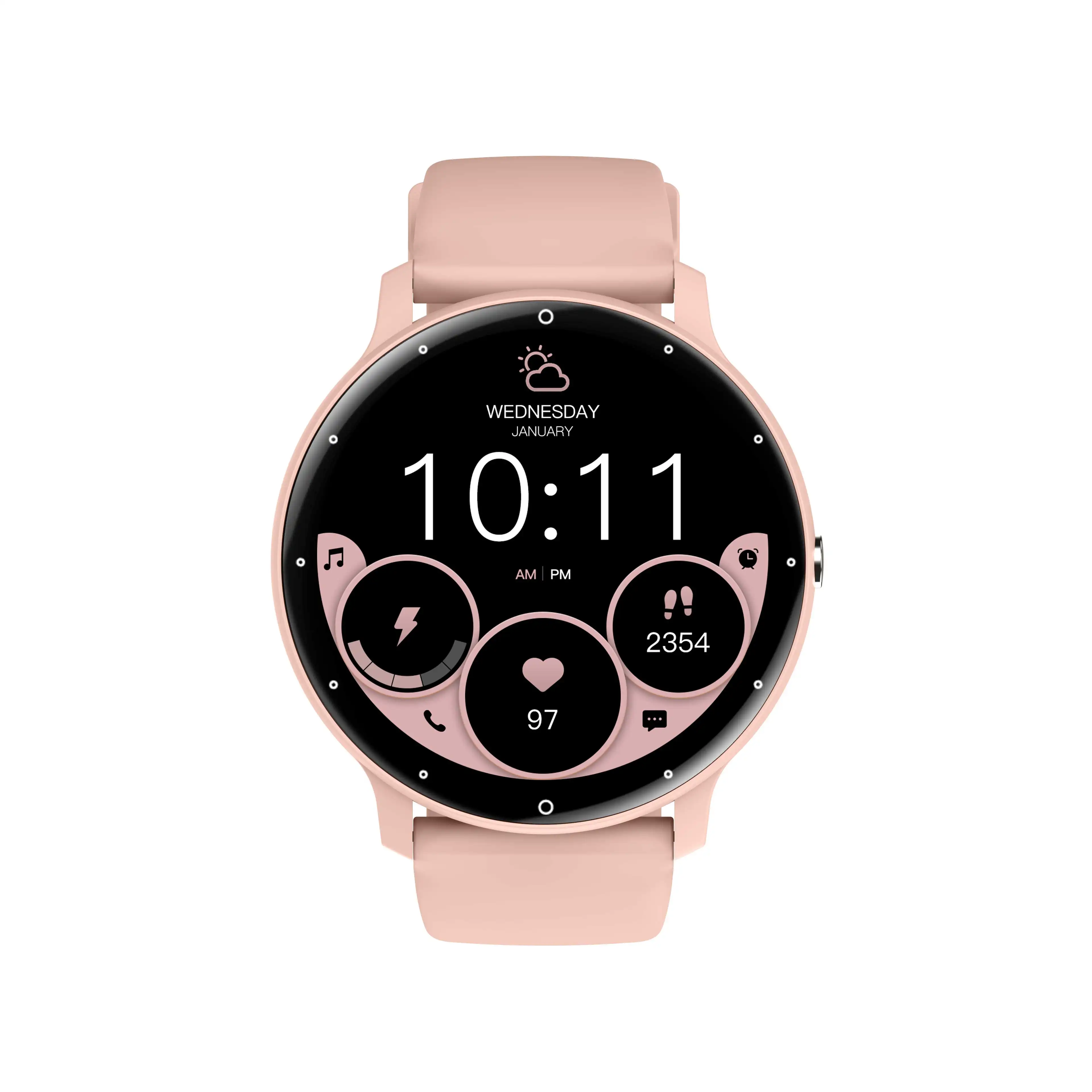 Smart sports men's watch sleep heart rate health monitoring running thin and light women's models Full tough 5.2BT Smart watch