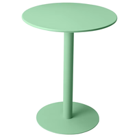 Ensemble de table basse ronde nordique moderne et simple Mobilier de maison en fer portable pour le salon et la salle à manger au restaurant
