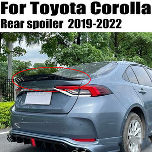 Alerón Trasero de Fibra de Carbono Real para Toyota Corolla 2019 2020 2021 2022 Estilo R - Product Image 1