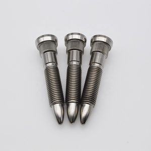 Jntitanti M12 * 1.25/1.5*75mm goujon de moyeu de roue en alliage de titane extrémité de pointe Gr.5 pour voitures américaines japonaises-pour Wrangler Land Cruiser - Product Image 3