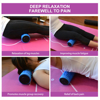 Rouleau en mousse vibrant EVA 6 vitesses Rouleau en mousse électrique pour le corps Masseur pour les tissus profonds musculaires