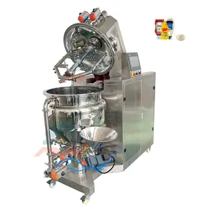 Mayonaise Fabrikant Goedkope Vacuüm Mixer Emulgator Machine Met Homogenisator Lage Prijs 100 L