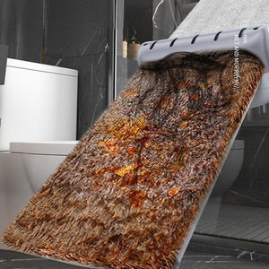 Fregona <span class=keywords><strong>de</strong></span> limpieza <span class=keywords><strong>de</strong></span> suelo para lavado manos libres FF2174 con almohadillas <span class=keywords><strong>de</strong></span> microfibra lavables, fregona plana autoescurridora húmeda y seca - Product Image 3