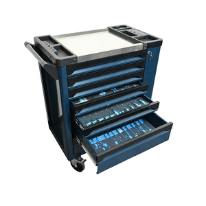 Carrito de <span class=keywords><strong>Herramientas</strong></span> Profesional <span class=keywords><strong>para</strong></span> <span class=keywords><strong>Taller</strong></span> Automotriz con 7 Cajones y Ruedas, con Logotipo y Color Personalizados, con <span class=keywords><strong>Herramientas</strong></span> <span class=keywords><strong>para</strong></span> Reparación de Automóviles - Product Image 4