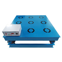 Mesa Vibratoria de Concreto de Alta Frecuencia Electromagnética de 220V para Pruebas de Compactación y Bloques de Prueba Pequeños