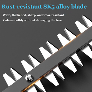 Telescopic Pole <strong>Hedge</strong> Trimmer Brushless Motor 24V Lithium-Ion Battery Extended Reach Tree <strong>Pruner</strong> for High Branches Elevated - Product Image 4