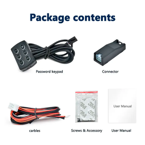 Car <strong>Keypad</strong> Engine Immobilizer Vehicle Security Anti-Theft Device PIN Password System 12V - Product Image 6
