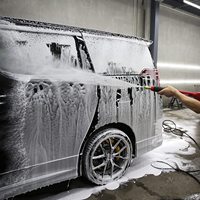 Pistolet de lavage haute pression Amsturdy 5000psi 7 pouces avec lance à mousse pour neige