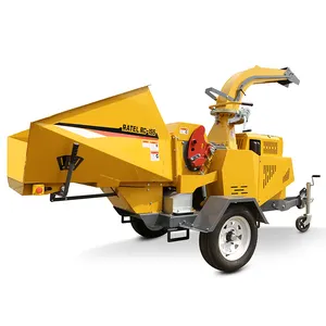 Drum Electric Industrial Wood Chippers For Extra Large Tree Trunk