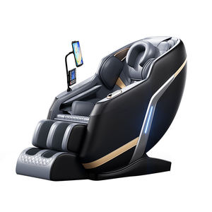 Moderner Luxus Elektrischer Luftdruck Tragbarer Faltbarer Fuß- und Ganzkörper-<span class=keywords><strong>Shiatsu</strong></span> 4D Zero Gravity Heizender Rollender Massagesessel - Product Image 1