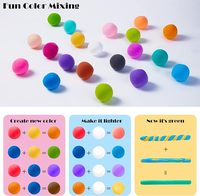 Argile magique ultra-légère multicolores, argile à modeler non toxique, auto-séchante, pour le temps passé entre parents, artisanat créatif, cadeau pour les garçons et les filles