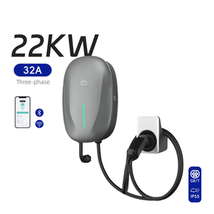 Estación de Carga Inteligente para Vehículos Eléctricos Accio, 7kW 11kW 22kW, <span class=keywords><strong>Wallbox</strong></span> Tipo 1 Tipo 2 GBT, Control por Aplicación RFID, <span class=keywords><strong>Precio</strong></span> al por Mayor para Hogar y Garaje - Product Image 1