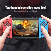 5.1 pouces X7 Plus 4.3 pouces 5.1 pouces 3500 classique 8 go double Joystick Portable écran HD enfants Portable rétro Console de jeux vidéo