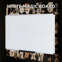 Tableau d'écriture avec cadre en aluminium White Magic Fournitures de bureau et de classe Tableau blanc
