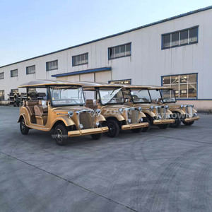 Voiture électrique classique rétro haut de gamme, voiture de tourisme vintage de luxe européenne, idéale pour les stations balnéaires et les attractions touristiques - Product Image 4