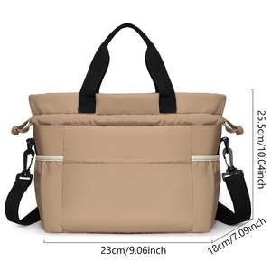 Sac à lunch isolé réutilisable de grande capacité pour femmes résistant aux taches et isolé pour un usage quotidien - Product Image 3