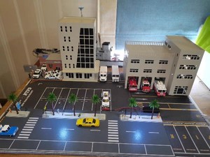 1/64/50 quy mô xây dựng mô hình xe hợp kim mô hình cảnh đô thị nhà lắp ráp nhựa kiến trúc Nhật Bản - Product Image 5