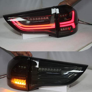 4-piezas LED luz trasera para Mitsubishi Pajero Sport Montero Sport <span class=keywords><strong>Nativa</strong></span> Pajero para LED trasera lámpara humo negro 2009-2014 - Product Image 1