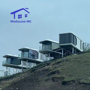 Casa Prefabricada de Lujo, Diseño de Cápsula Espacial para Acampar, Casas Pequeñas Modulares, Casa Contenedor para Hotel - Product Image 4