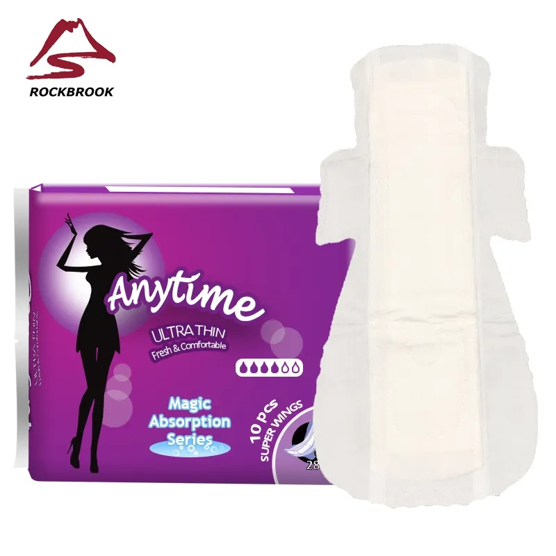 Cheap Price Ultra Thin Overnight 10pcs/pack Female Sanitary Pad Wholesale in China