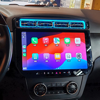 Autoradio Android 13,3 pouces Octa Core pour Mercedes-Benz Classe ML 2012-2015 avec CarPlay sans fil 4G, DSP, GPS, compatible OEM, Plug & Play