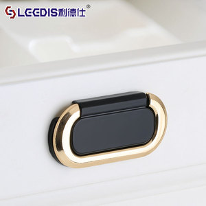 LCCDIS Cabinet Drawer <b>Handles</b> Zinc Alloy Rectangle European Style Easy Installation Furniture Hardware - Product Image 2