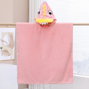 <span class=keywords><strong>Dinosaure</strong></span> Serviettes <span class=keywords><strong>De</strong></span> <span class=keywords><strong>Bain</strong></span> À Capuche Serviette <span class=keywords><strong>De</strong></span> Plage Corail Polaire Enfants <span class=keywords><strong>Poncho</strong></span> 70x140cm pour Camping Douche Plage - Product Image 4