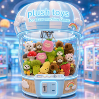 Peluche hérisson mignonne et douce pour machine à griffes, vente en gros, lots de récompenses pour jeux d'arcade et recharges pour machines à griffes pour enfants