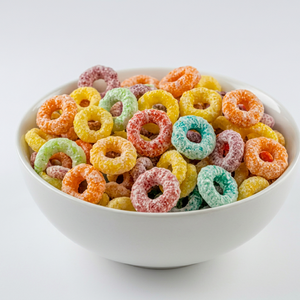 Anillos de Fruta Seca Dulces y Coloridos con Sabor, Cereal para el Desayuno para Niños y Adultos, Calidad Premium, a Granel o con Marca Privada - Product Image 1