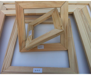 Tranh Sơn Dầu Bên Trong Khung Nhà Máy Cung Cấp Tùy Chỉnh Thép Không Gỉ Bằng Gỗ Khung Hình Lụa Màn Hình In Ấn, UV In Ấn 2 Màu - Product Image 3