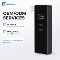 Alcootest numérique intelligent Bluetooth haute précision rechargeable avec application et 500 enregistrements de tests
