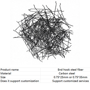 Gancho de alambre de fibra de acero estirado en frío, monofilamento, duradero, marca Jiudi, de alta resistencia a la tracción, para suelos de talleres y almacenes. - Product Image 2