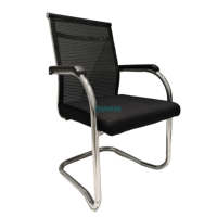 Chaise de bureau la plus vendue avec base en maille empilable et stable pour réunions, réceptions, événements, visiteurs et salles d'attente