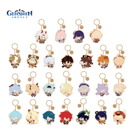 Genshin Impact Porte-clés en alliage de zinc avec garantie de produit authentique sous licence officielle Genshin Kaedehara Kazuha Porte-clés en métal