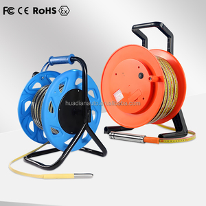 485 भूमिगत जल स्तर सेंसर 30-500 मीटर बोरहोल गहरे पानी के स्टील शासक स्तर मीटर गेज प्रकाश और ध्वनि अलार्म के साथ - Product Image 1