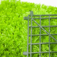 ZC 3D maison mariage intérieur Faux feuillage tropical buis haies verticale artificielle soie plastique vert herbe plante décoration murale