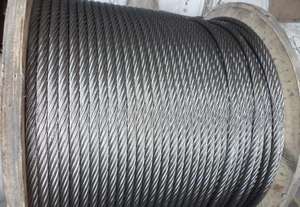 Cable de Acero Galvanizado al por Mayor 6x19 6x36ws+Iwrc 8mm 10mm 12mm 14mm, Cable Estándar con Capacidad de Flexión - Product Image 2