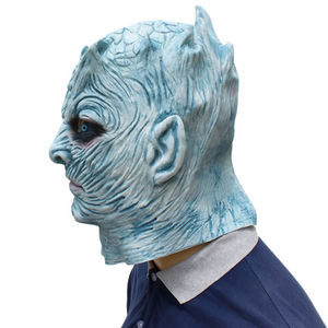 Night King Full Headdress Máscara <span class=keywords><strong>de</strong></span> látex Película Papel Juego <span class=keywords><strong>de</strong></span> tronos Cosplay Disfraz <span class=keywords><strong>de</strong></span> fiesta <span class=keywords><strong>de</strong></span> disfraces <span class=keywords><strong>de</strong></span> Halloween - Product Image 2