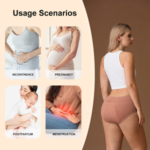 Mutande Mestruali in Cotone Biologico a 4 Strati Riutilizzabili, Impermeabili e Senza Cuciture per Donne e Ragazze - Product Image 5