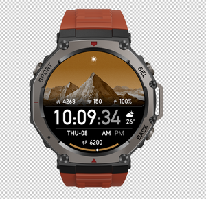 DF DM58 2025 Nuevo Reloj Inteligente GPS, Resistente al Agua, para Exteriores, Batería de 500 mAh, Pantalla AMOLED, Silicona, Llamadas Telefónicas - Product Image 3