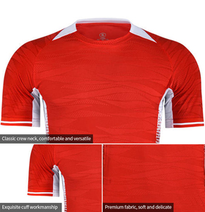 Maillot de football de qualité supérieure, <span class=keywords><strong>nouveau</strong></span> style sportswear pour adultes, uniforme de football personnalisé, maillot de sport de football, t-shirt de football pour hommes - Product Image 4
