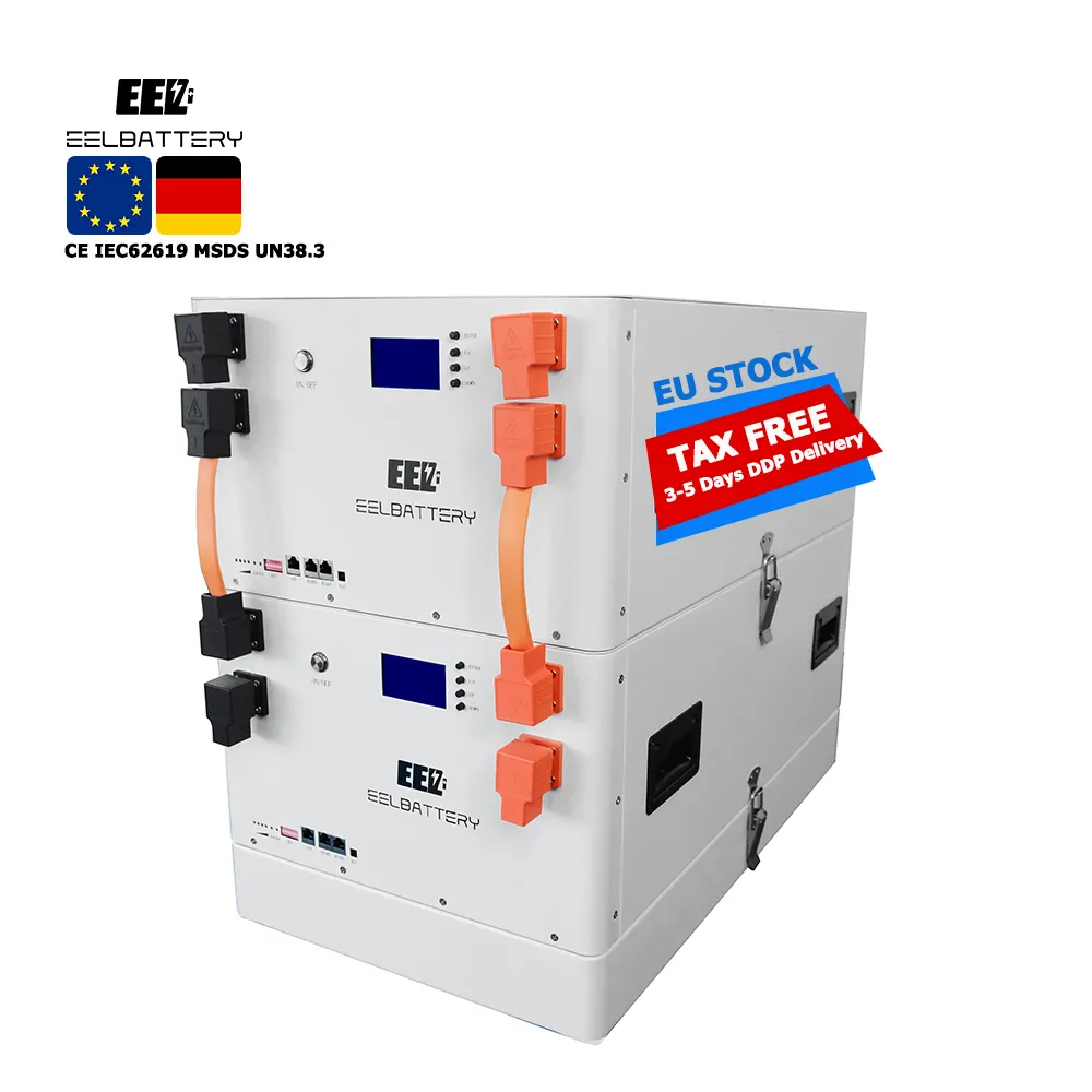 CE Cert Lifepo4euストックソーラーバッテリー貯蔵48V230Ah 280Ah304Ah家庭用エネルギー貯蔵システム