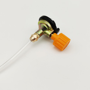 Válvula de reabastecimiento de GLP con manguera transparente para cilindro de gas, uso en exteriores - Product Image 3